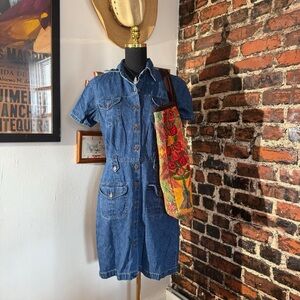 90’s Denim Mini Dress